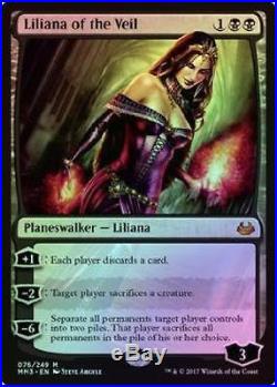 Liliana of the Veil FOIL Mythic Pack Mint Modern Masters 2017