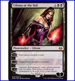 Liliana of the Veil FOIL No105 ISD Innistrad MTG English NM-MT Magic MR Card X1