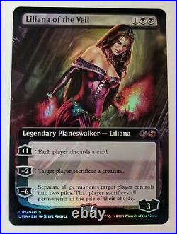 Liliana of the Veil (FOIL) Ultimate Masters Full Art Box Topper NM/M