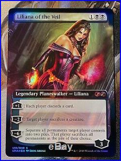 Liliana of the Veil Foil Ultimate Box Topper NM mint! UMA Guild Mage Cards
