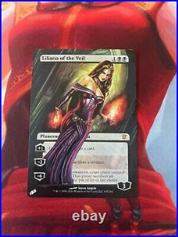 Liliana of the Veil Innistrad Altered MTG Magic the Gathering Custom Painted