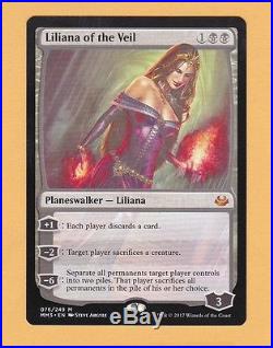 Liliana of the Veil MM 2017 MISPRINT Mythic Rare X1 Magic the Gathering MINT
