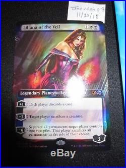 Liliana of the Veil MTG Magic Ultimate Masters Box Topper NM Foil UMA Near Mint