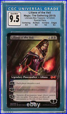 Liliana of the Veil Masters FOIL Ultimate Box Toppers GRADED CGC 9.5 3789604013