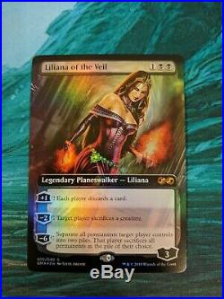 Liliana of the Veil NM MTG Ultimate Masters Box Topper English Foil