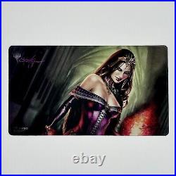 Liliana of the Veil Playmat Signed by Artist Steve Argyle Hand Signed & Stamped