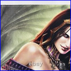 Liliana of the Veil Playmat Signed by Artist Steve Argyle Hand Signed & Stamped