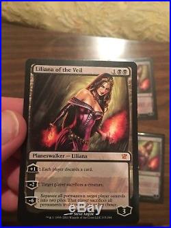 Liliana of the Veil Playset Set 4 Mtg (Free Shipping) x4 4x Innistrad / Mm17