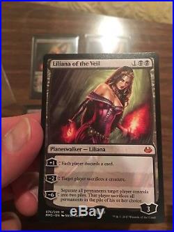 Liliana of the Veil Playset Set 4 Mtg (Free Shipping) x4 4x Innistrad / Mm17