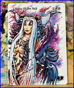 Liliana of the Veil Ultemecia (FF8) Full Art / Altered MTG