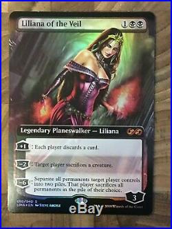 Liliana of the Veil Ultimate Masters Box Topper Mint / Never Played
