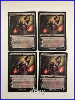 Liliana of the Veil X 4 Innistrad LP Condition