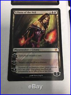 Liliana of the Veil X4 Innistrad Magic MTG MINT Card