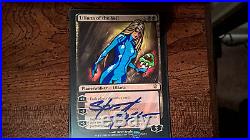 Liliana of the Veil altered art-painted and signed by artist Steve Argyle