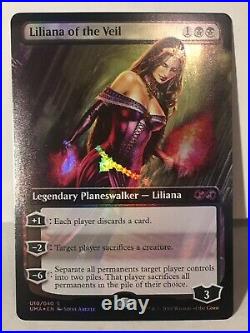Liliana of the Veil (box topper) FOIL NM MTG Ultimate Masters