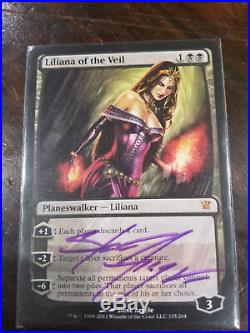 Liliana of the veil signed x2