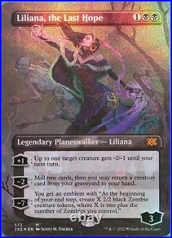 Liliana the Last Hope (Borderless Textured) FOIL Double Masters 2022 NM (339119)