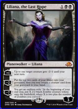 Liliana, the Last Hope Eldritch Moon Mythic X4 Magic the Gathering MTG NM/MINT