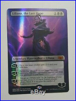 Liliana, the Last Hope Mythic Edition MINT NEVER PLAYED MTG