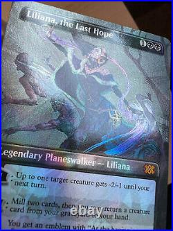 Liliana, the Last Hope V3 Double Masters 2022 Textured foil NM