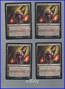 MTG ISD Liliana of the Veil x4 (See Scans for Condition)