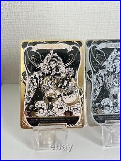 MTG Japanese Metal Treasure Token Liliana DIY Gold and Silver Set one of a kind