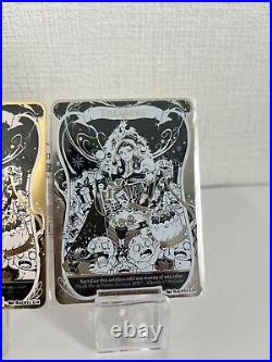 MTG Japanese Metal Treasure Token Liliana DIY Gold and Silver Set one of a kind