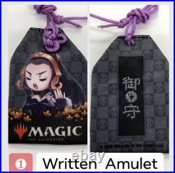 MTG Kamigawa Liliana Jace Tefeli Tibalt Saheeli 5 Amulet set Limited Japan