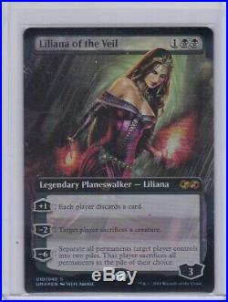 MTG LILIANA OF THE VEIL Foil Box Topper Ultimate Masters
