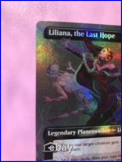 MTG Last Wish, Liliana Foil Texture English Version