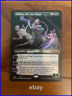 MTG Last hope, Liliana extension FOIL collector version