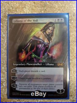 MTG Liliana Of The Veil Ultimate Masters Box Topper Near Mint
