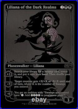 MTG Liliana of the Dark Realms (SDCC 2013 Exclusive) Near Mint Foil