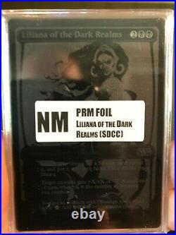 MTG Liliana of the Dark Realms SDCC NM graded foil