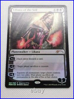 MTG Liliana of the Veil DCI Promos RPTQ Pro Tour Foil