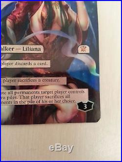 MTG Liliana of the Veil FOIL ALTERED ART Innistrad Commander EDH