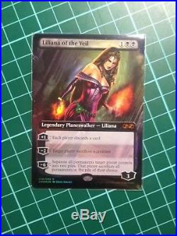 MTG Liliana of the Veil Foil Box Topper Ultimate Masters NM