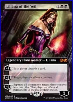 MTG Liliana of the Veil Foil, NM-Mint, English Ultimate Masters Box Topper