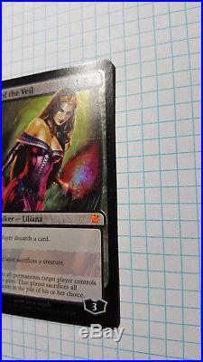 MTG Liliana of the Veil (NM) (Innistrad) (Foil) (Small Printing Error)