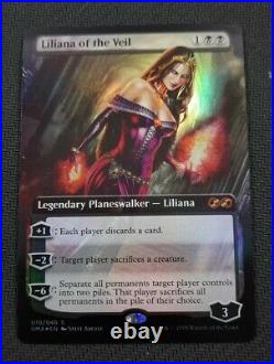 MTG Liliana of the Veil U10/040 Mythic, Ultimate Masters Box Topper, Foil