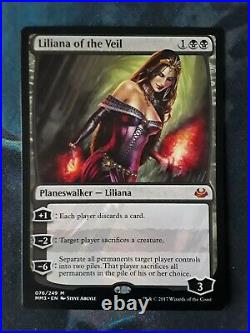 MTG Liliana of the Veil x4 (3 MM3 & 1 UMA) (MC)