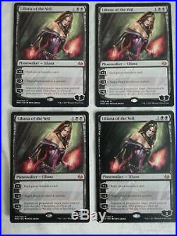 MTG Liliana of the Veil x4 Modern Masters 2017 MM3 Lightly Played LP