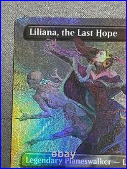 MTG Liliana, the Last Hope Double Masters 2022 Textured Foil LP