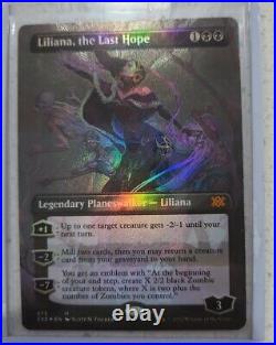 MTG Liliana, the Last Hope Double Masters 2022 Textured Foil NM