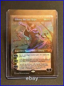 MTG Liliana, the Last Hope TEXTURED FOIL (2X2) 573 Double Masters 2022 MINT CARD