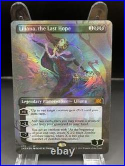 MTG Liliana, the Last Hope textured foil 2X2 English Magic The Gathering NM