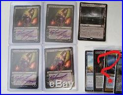 MTG Magic The Gathering Signed Liliana of the Veil x4 +complementary gifts