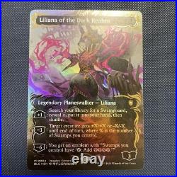 MTG Magic the Gathering Liliana of the Dark Realms Raised Foil English