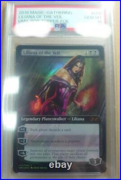 MTG Magic the Gathering Liliana of the Veil U10/040 PSA10 Foil English