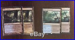 MTG Modern Lot. Damnation, Bitterblossom, Liliana. Magic The Gathering